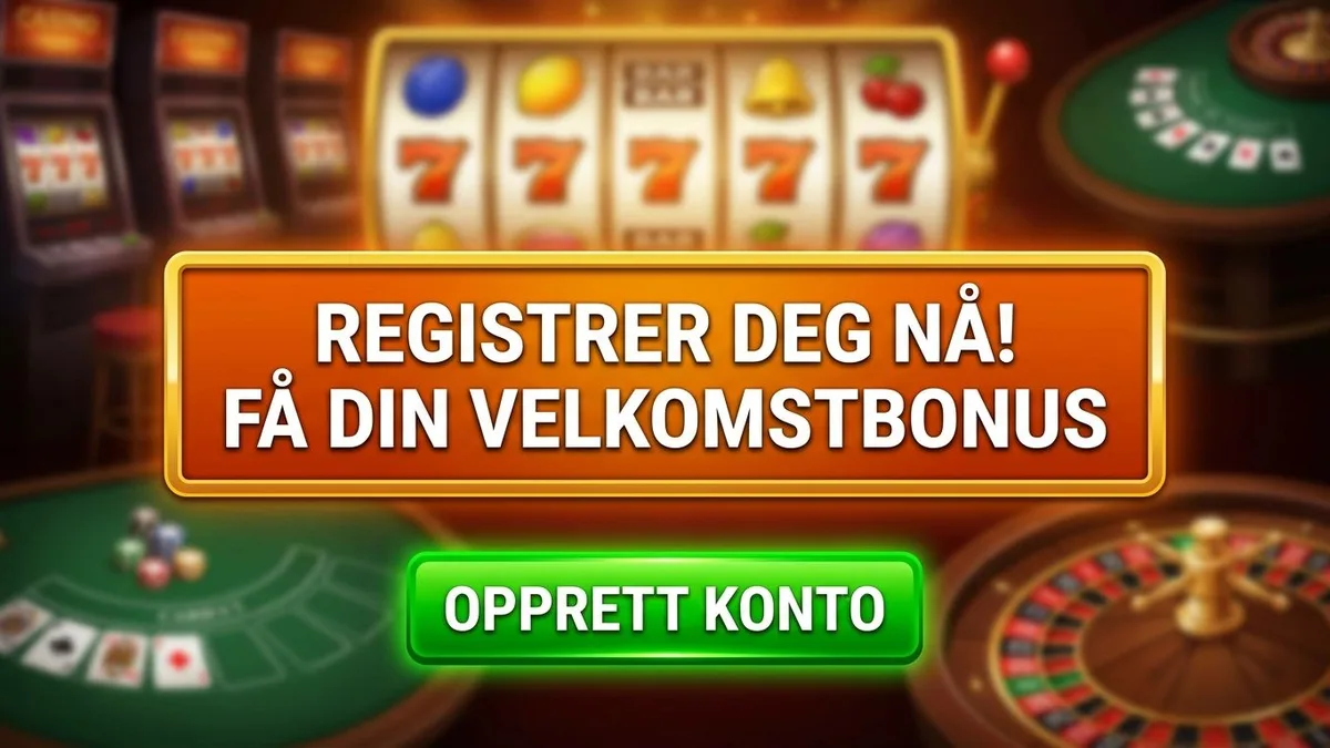 Registrer deg med bonus